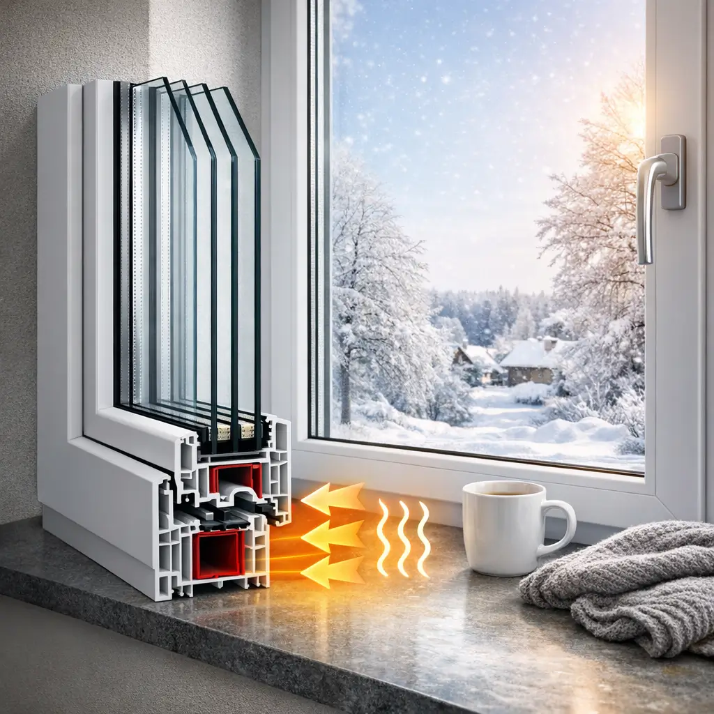 okna 3 szybowe a izolacja cieplna